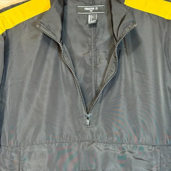 Made in USA Riverside Flexbac Work Jacket Full Front Zip Shoulder Pocket Sz 50L - Picture 3 of 11